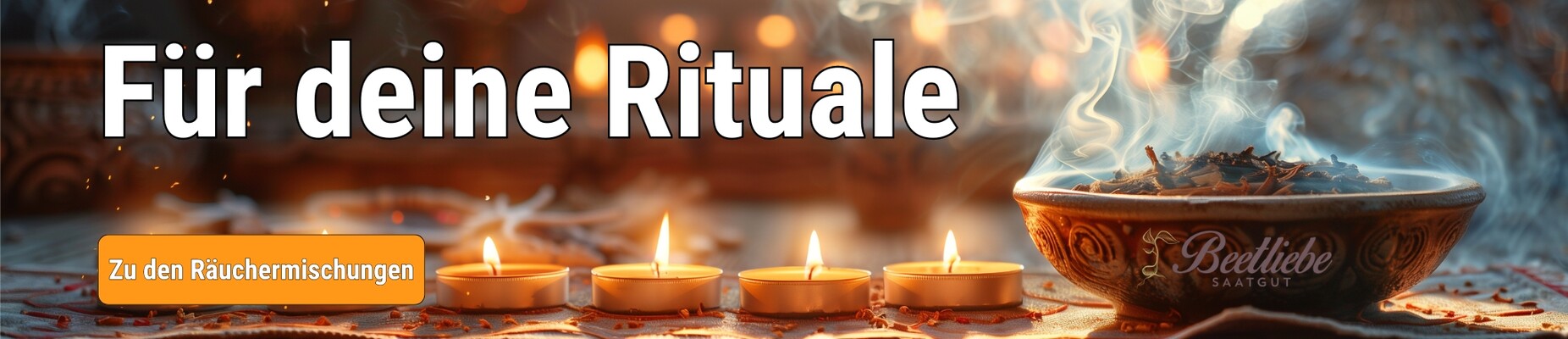 Bio Räuchermischungen für deine Rituale | Beetliebe